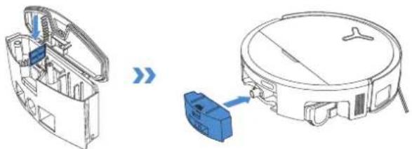 ECOVACS DEEBOT X9 PRO OMNI - Rengjør boksen for skittent vann - 3