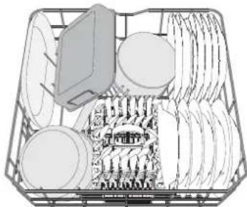 WHIRLPOOL WH3FB14BN7A0X - ONDERSTE REK - 1