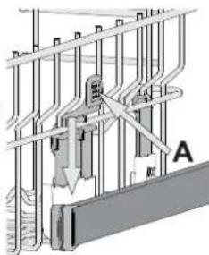 WHIRLPOOL WH3FB14BN7A0X - ADJUSTING THE HEIGHT OF THE UPPER RACK - 1