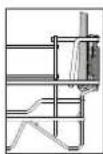 WHIRLPOOL WH3FB14BN7A0X - KLAPPBARE KLAPPEN MIT VERSTELLBARER POSITION - 1