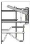 WHIRLPOOL W3I D534S S - OPVOUWBARE KLEPPEN MET VERSTELBARE STAND - 2