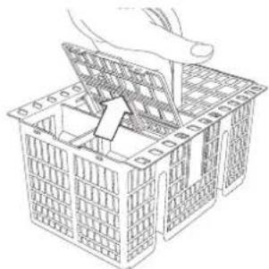 WHIRLPOOL W3I D534S S - CUTLERY BASKET - 1