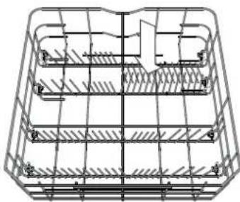 WHIRLPOOL W3I D534S S - LOWER RACK - 2