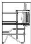WHIRLPOOL WH6IB14BN7S1S - KLAPPBARE KLAPPN MIT VERSTELLBARER POSITION - 1
