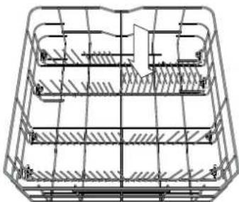 WHIRLPOOL WH6IB14BN7S1S - PANIER INFÉRIEUR - 2