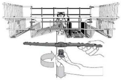 WHIRLPOOL WH6FA14BN7A0X - CLEANING THE SPRAY ARMS - 1