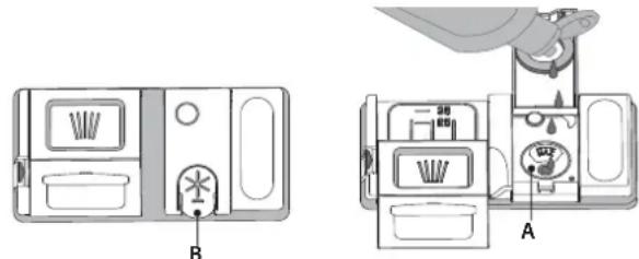 WHIRLPOOL WH6FA14BN7A0X - REMLIR LE DISTRIBUTEUR DE LIQUIDE DE RINÇAGE - 1