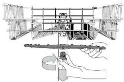 WHIRLPOOL WH6FA14BN7A0X - NETTOYER LES BRAS D'ASPERSION - 1