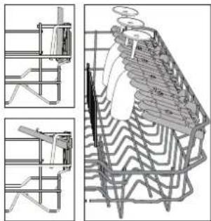 WHIRLPOOL WH6FA14BN7A0X - AJUSTER LA HAUTEUR DU PANIER SUPÉRIEUR - 2