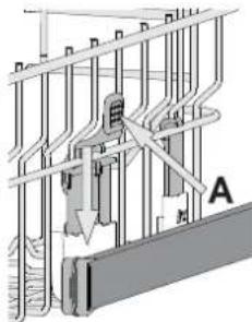 WHIRLPOOL WH6FA14BN7A0X - ADJUSTING THE HEIGHT OF THE UPPER RACK - 1