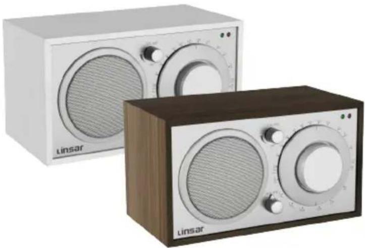 LINSAR E-3021C - RETRORADIO ANALOG AM/FM TUNER RÉTRO-RADIO TUNER ANALOGIQUE AM/FM RETRORADIO TUNER ANALOGICO AM/FM RETRORRADIO SINTONIZADOR AM/FM ANALÓGICO RETRO RADIO ANALOG AM/FM TUNER - 1