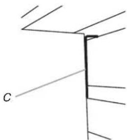 Gladiator GAWG28KDYG - Mount on GearWall® Panel or GearTrack® Channel - 2
