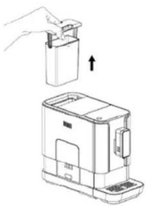 UNOLD LUCA 28835 - Filling the water tank - 2