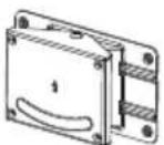 ErgoAV ERTSX2-01B - Supplied Parts and Hardware for Step 3 - 1