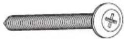 ErgoAV ERTSX2-01B - Supplied Parts and Hardware for Step 7 - 1