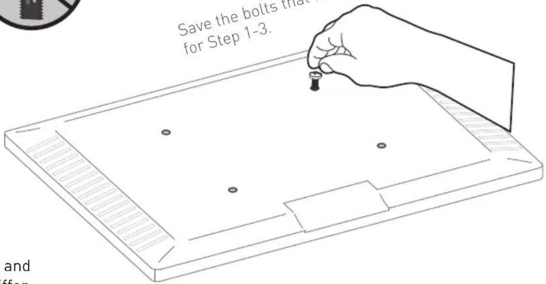 ErgoAV ERTSX2-01B - 1-1 Select TV Bolts - 5