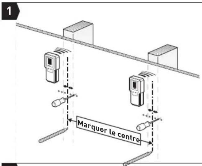 ErgoAV ERTSX2-01B - Option B : Pour l'installation sur montant en bois - 2