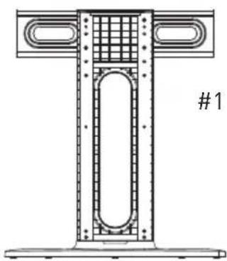 ErgoAV ERTSX2-01B - STEP 3 Secure the TV Plate to the Support Pillar - 2