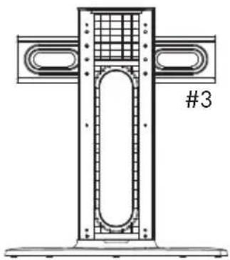 ErgoAV ERTSX2-01B - STEP 3 Secure the TV Plate to the Support Pillar - 4