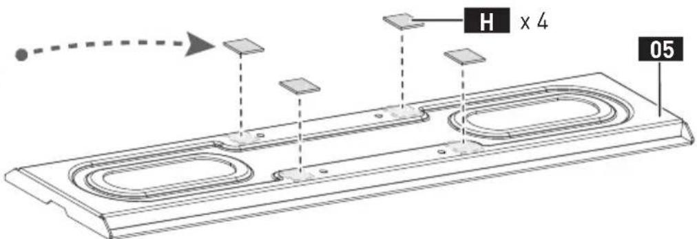 ErgoAV ERTSX2-01B - STEP 3 Secure the TV Plate to the Support Pillar - 7