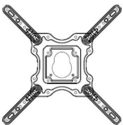 ErgoAV ERMMM4-01B - Option B Nécessité de fixer les supports d'extension [02] au plaque frontale [01A] - 10