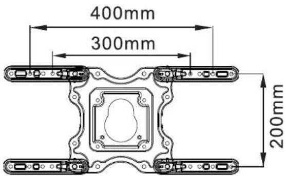 ErgoAV ERMMM4-01B - Option B Nécessité de fixer les supports d'extension [02] au plaque frontale [01A] - 2