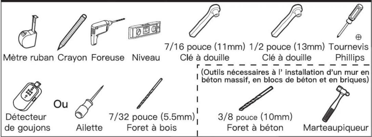 ErgoAV ERMMM2-01B - Outils nécessaires (non inclus) - 1