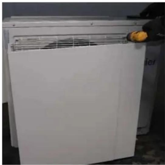 HAIER Tempo 1U3036TL2HFA - Installing Wind Baffle (cont) - 1