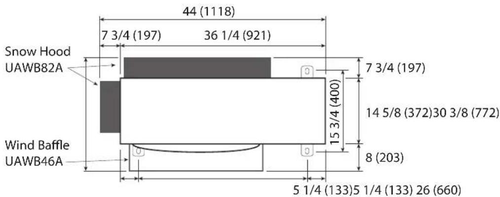 HAIER Tempo 1U3036TL2HFA - Selección del lugar de instalación de exterior - 9