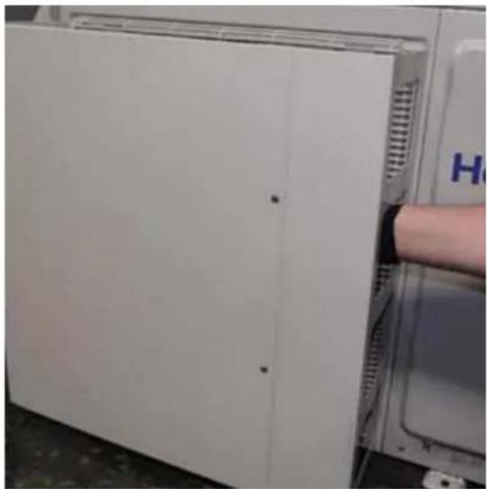 HAIER Tempo 1U3036TL2HFA - Installation du coupe-vent (suite) - 2