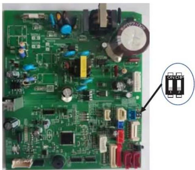 HAIER Tempo 1U3036TL2HFA - Dipswitch Settings - 1