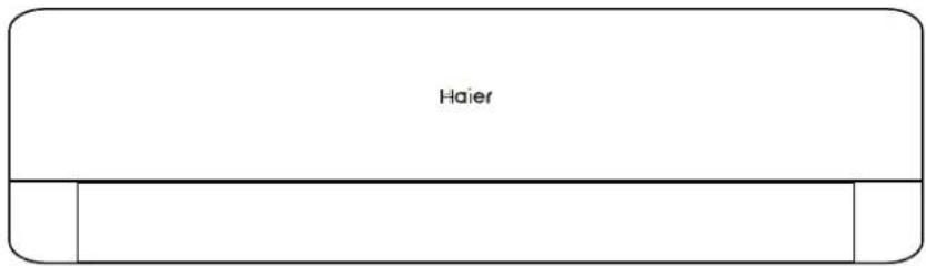 HAIER Tempo 1U3036TL2HFA - Ductless Single Zone with Highwall Indoor Unit Zone simple sans conduit avec unité interieure en hauteur Unidad Interna para Pared Alta sin Conducto y de Zona Única - 1