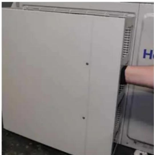 HAIER Tempo 1U3036TL2HFA - Installing Wind Baffle (cont) - 2