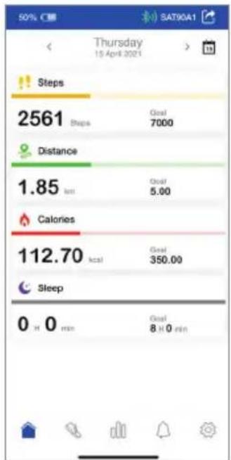 SILVERCREST SAT90A1 - Podomètre Distance Calories - 4