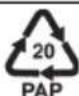 SILVERCREST SMSS 1000 A1 - Simbolo Material Incluido en los siguientes componentes del - 1