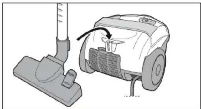 SILVERCREST SBBK 700 A1 - Odstawianie odkurzacza - 1