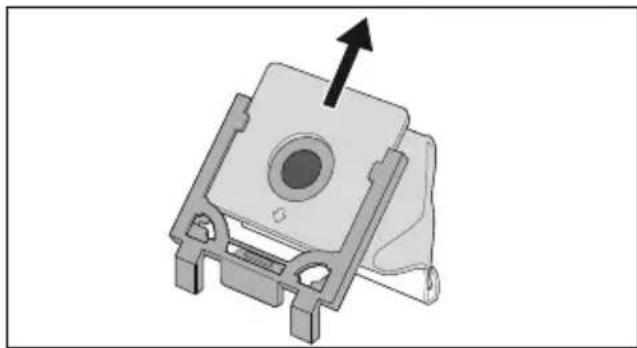 SILVERCREST SBBK 700 A1 - Removing the dust bag - 3