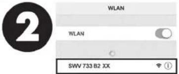 SILVERCREST SWV 733 B2 - Option 3 : Configuration via l'application - 4