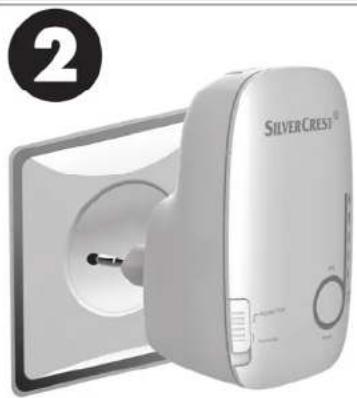 SILVERCREST SWV 733 B2 - Sélection du mode d'opération et mise en service - 2
