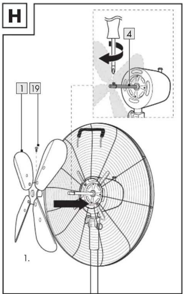 SILVERCREST SSVM 40 B2 - VENTILATEUR SUR PIED - 3