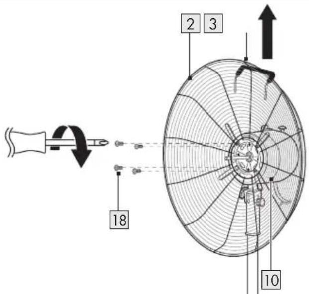 SILVERCREST SSVM 40 B2 - VENTILATEUR SUR PIED - 1