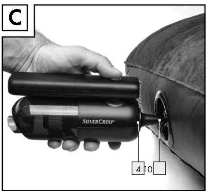 SILVERCREST 7.4 SHM A1 - MINI-AKKU-HANDSTAUBSAUGER/MINI CORDLESS HANDHELD VACUUM CLEANER/MINI ASPIRATEUR À MAIN SANS FIL 7.4 SHM A1 - 1