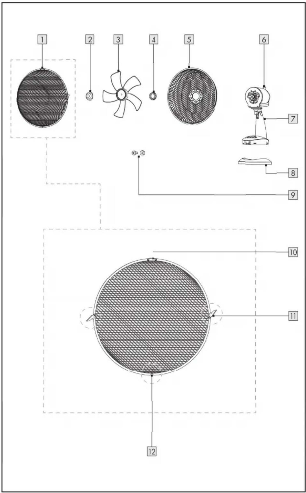 SILVERCREST STV 30 A2 - ASZTALI VENTILÁTOR - 2