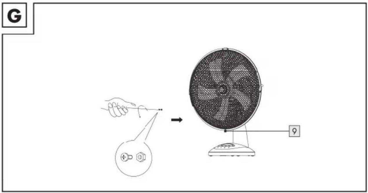 SILVERCREST STV 30 A2 - STOLOVÝ VENTILÁTOR - 6