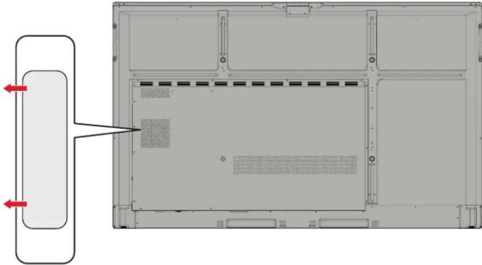VIEWSONIC ViewBoard IFP5551 - Installation du PC intégré (Emplacement OPS) - 1