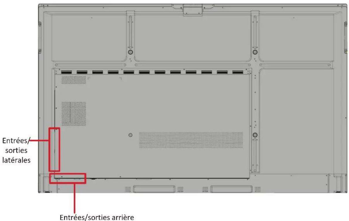 VIEWSONIC ViewBoard IFP5551 - Panneaux I/O - 2