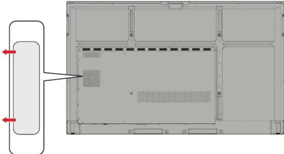 VIEWSONIC ViewBoard IFP6551 - Installation du PC intégré (Emplacement OPS) - 1