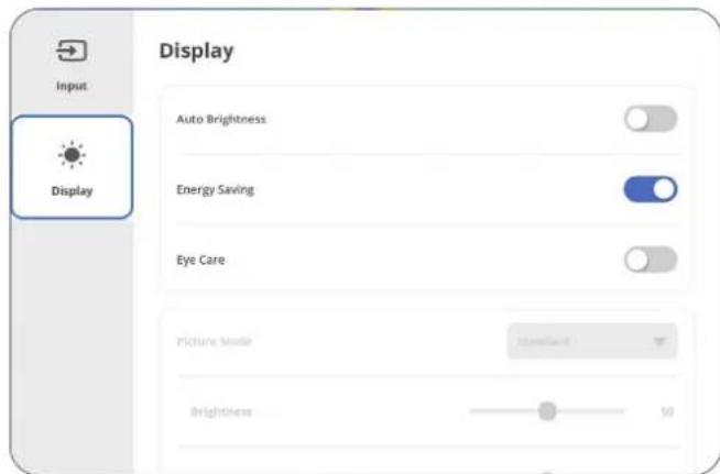 VIEWSONIC ViewBoard IFP8634 - Display Settings (顯示設定) - 1