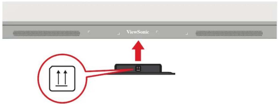 VIEWSONIC ViewBoard IFP8634 - Wi-Fi卡(Wi-Fi插槽)安装 - 2
