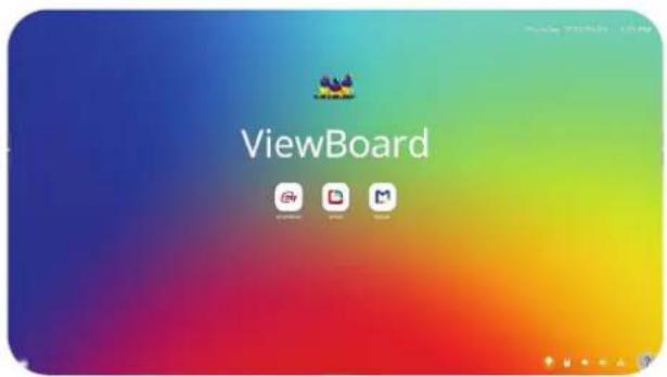 VIEWSONIC ViewBoard IFP8634 - 首頁畫面 (啟動器方案) - 2